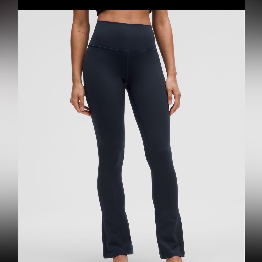 lululemon athletica Black High-Rise Flared Leggings